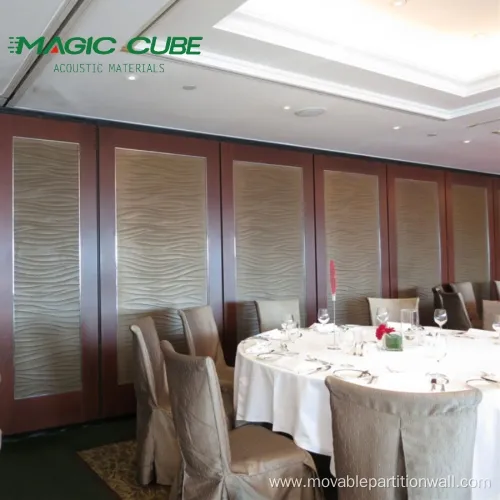 Interior decoration soundproof movable partition wall